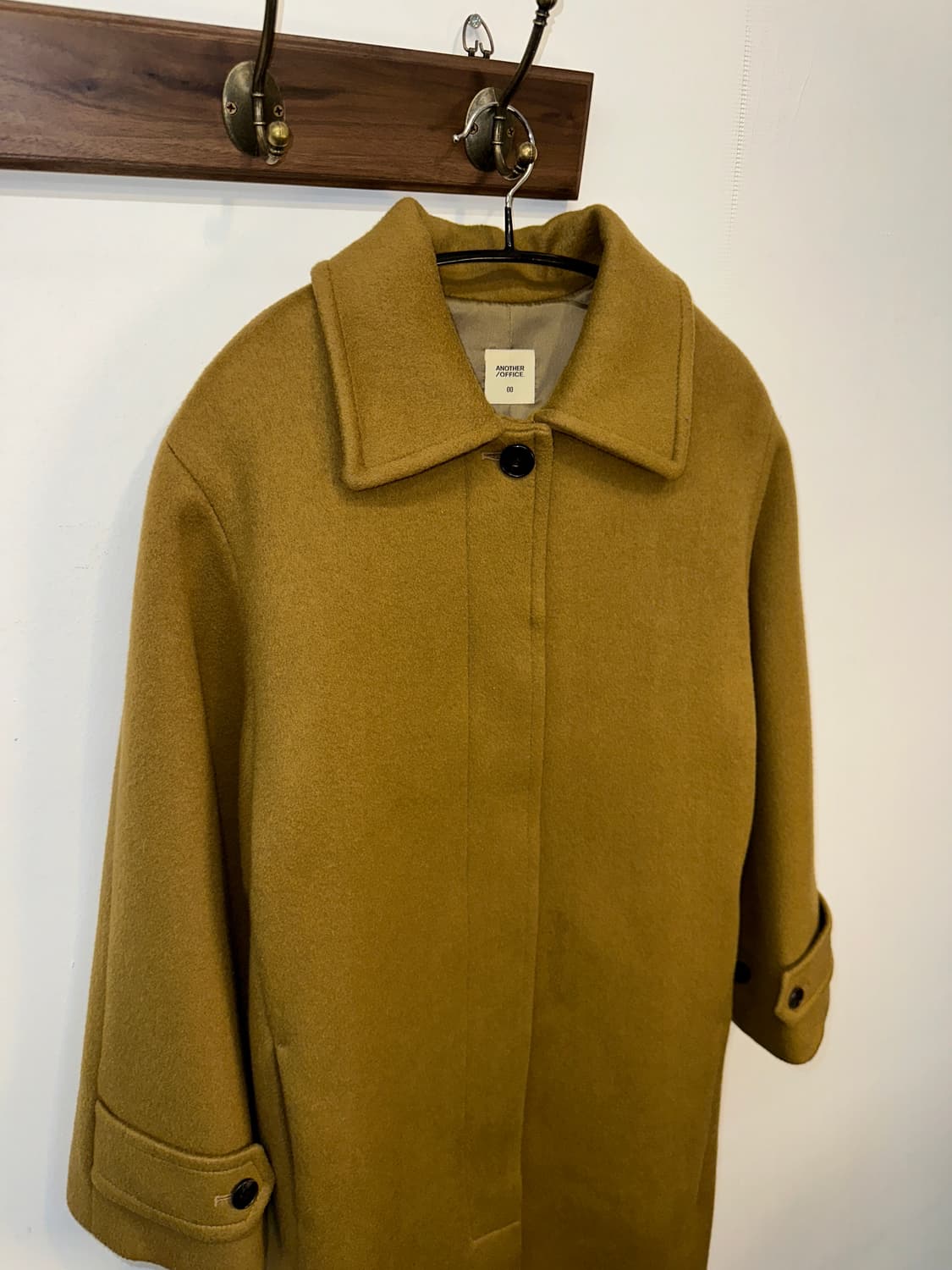another office 울캐시미어 코트 (토프브라운) 상품이미지1