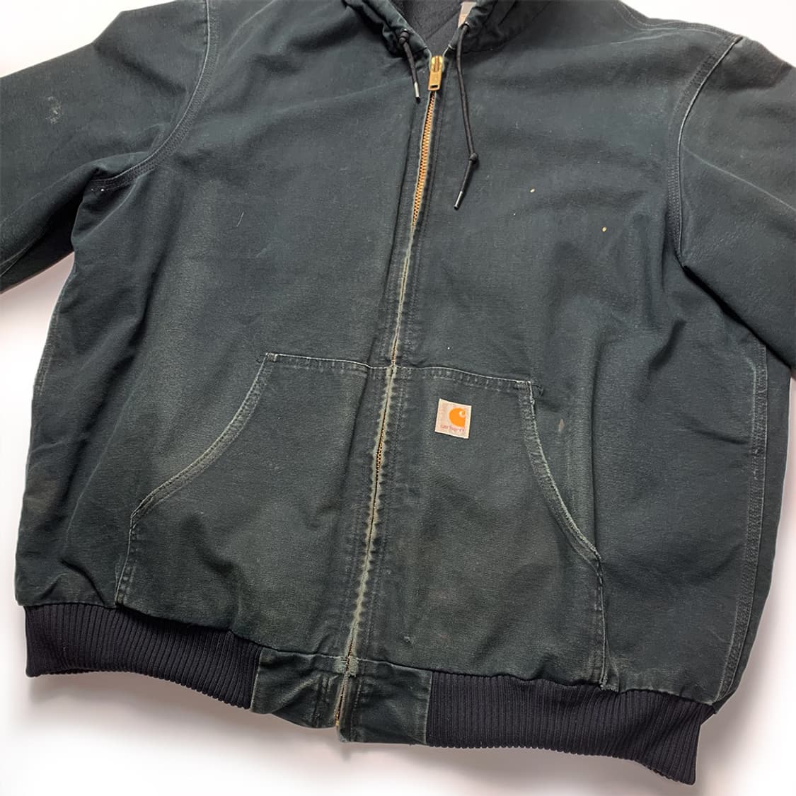 빈티지 USA 칼하트 덕액티브 자켓 블랙 상품이미지4