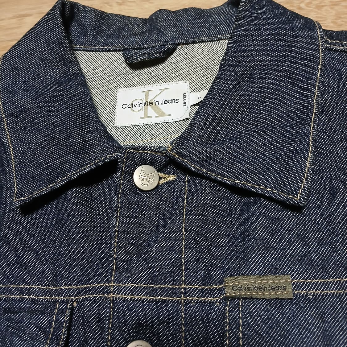 ck 캘빈클라인 데님 자켓 청자켓 상품이미지1