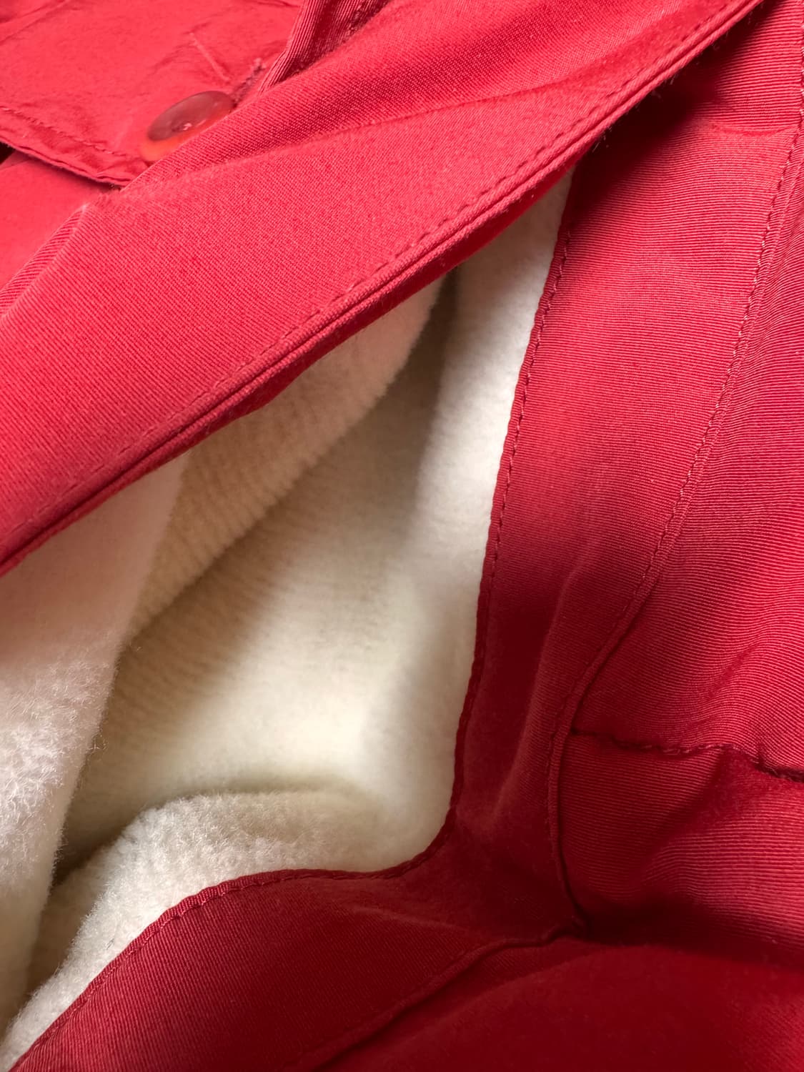 리얼맥코이 후드다운 카라코람 레드 44 상품이미지6