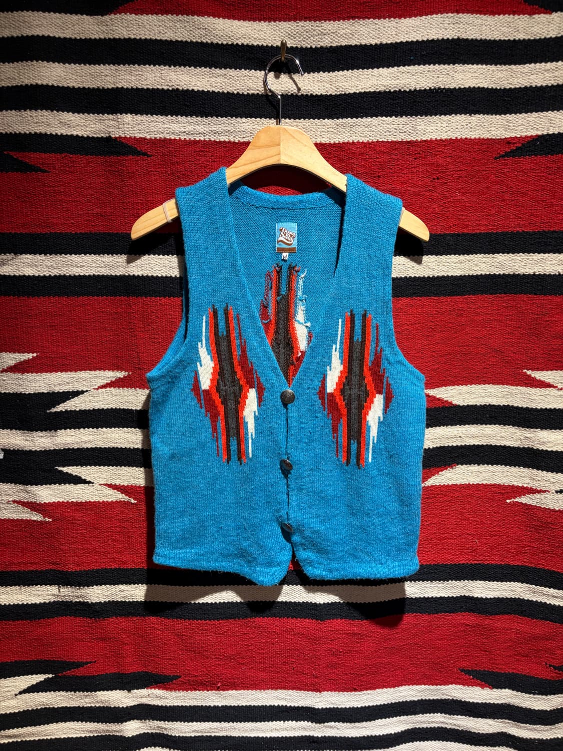  Western chimayo vest / 웨스턴 치마요 조끼 상품이미지1