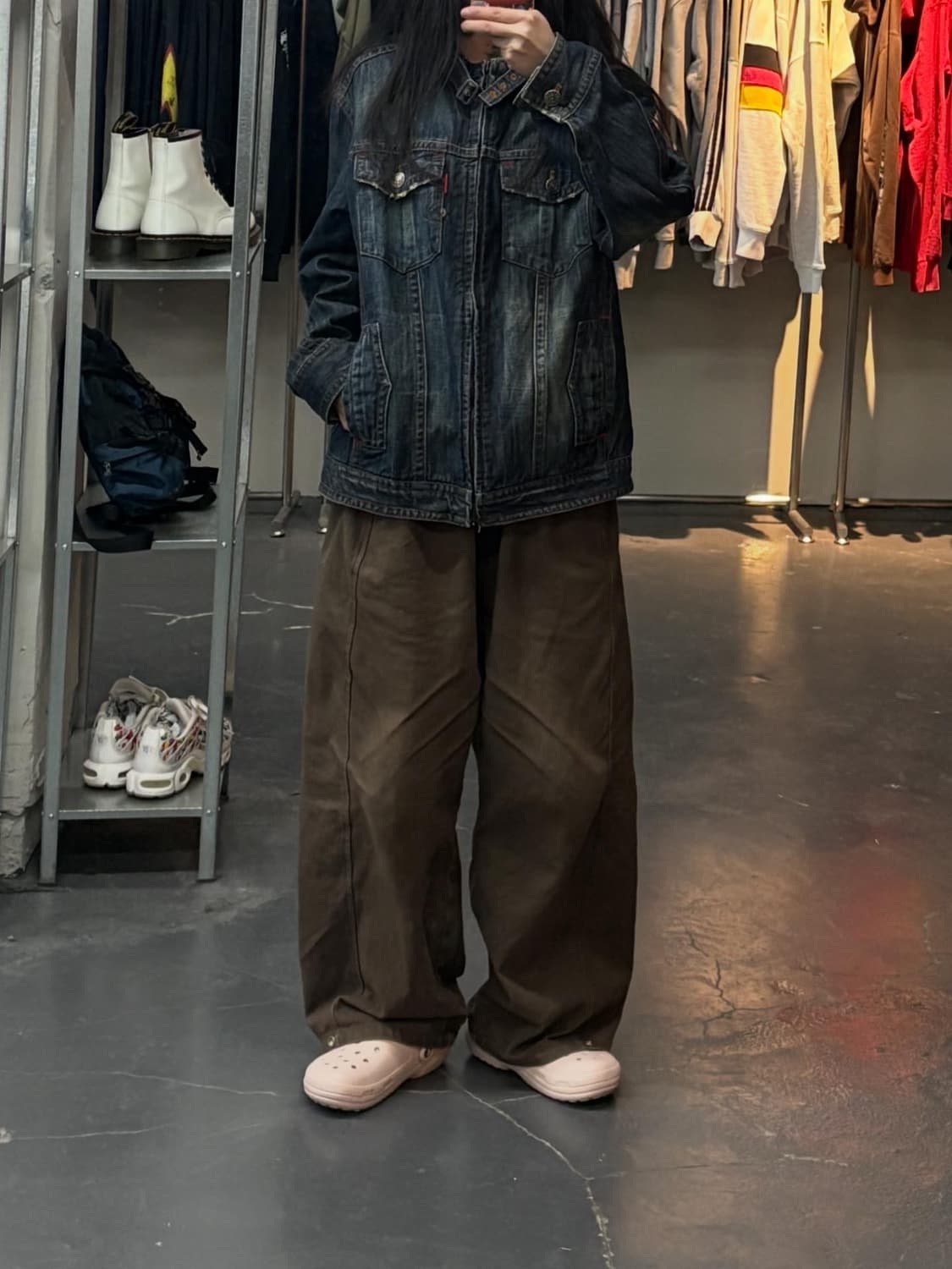 에드윈 데님 바이커 자켓 A3077 상품이미지1