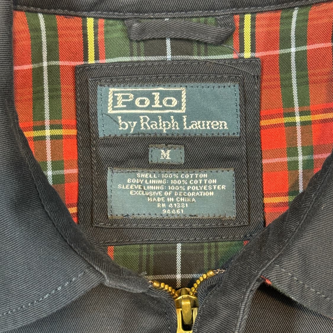 M) 폴로 랄프로렌 클래식 해링턴 베이포트 자켓 네이비 상품이미지7