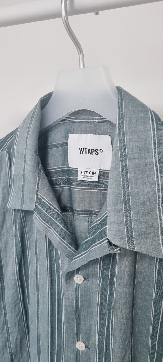 WTAPS  2025 SS 오픈카라 셔즈 판매합니다. 상품이미지2