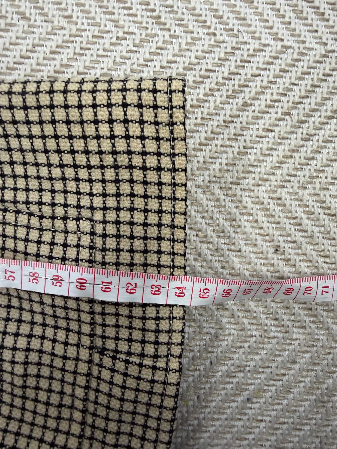 정품) 발렌티노 체크 패턴 자켓 스커트 셋업 6 상품이미지4