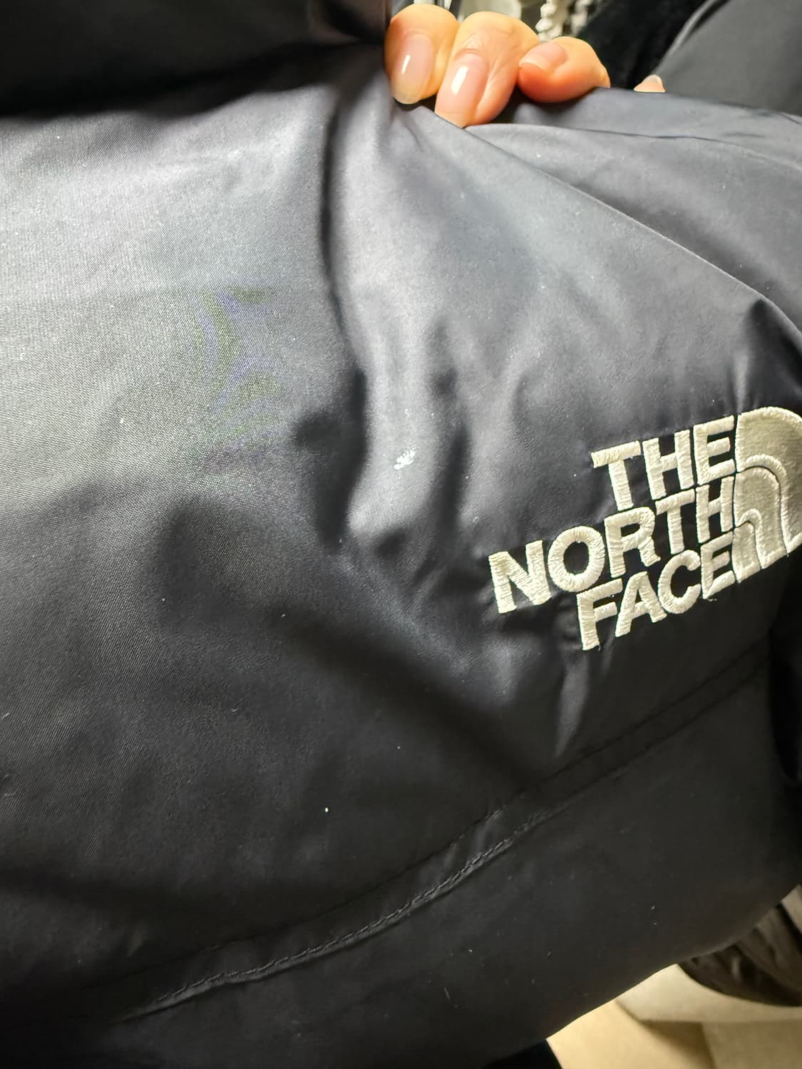 노스페이스 눕시 숏패딩 m 상품이미지5