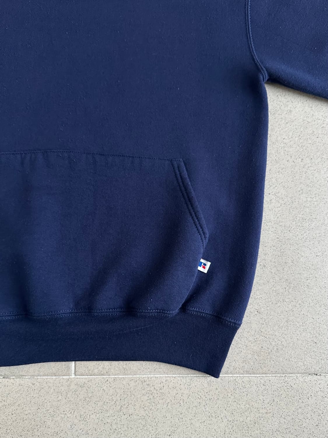 90s 빈티지 러셀 후드 네이비 L USA 상품이미지3