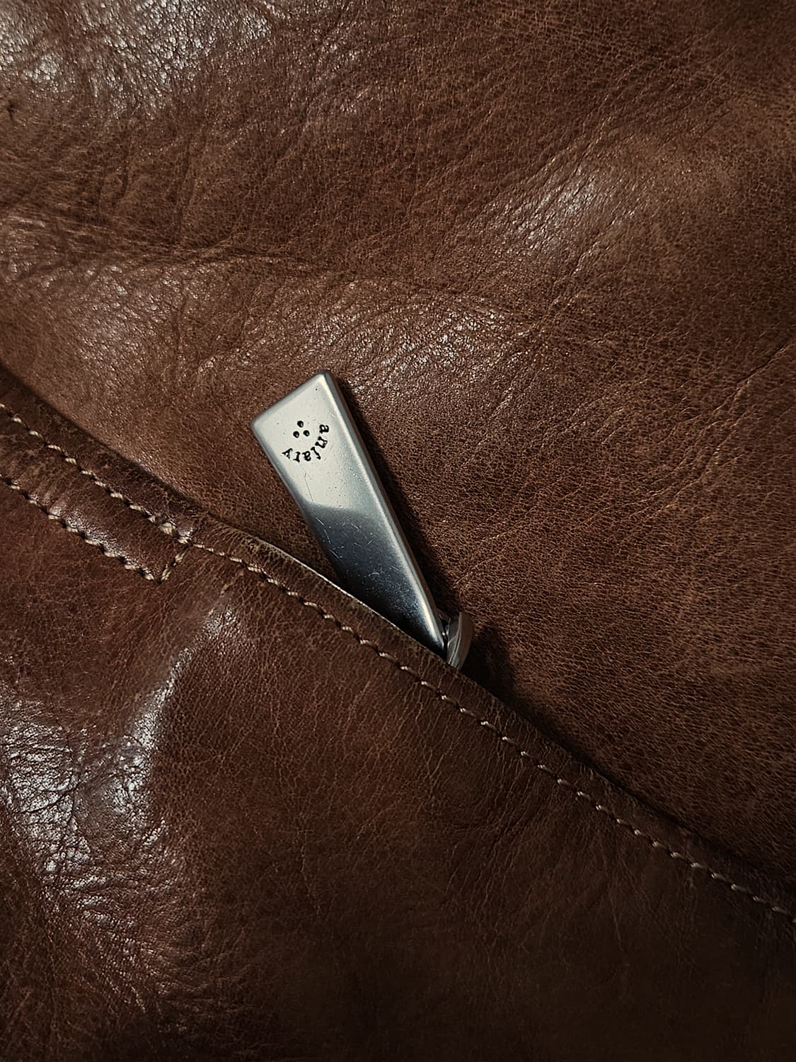 아니아리 aniary 뉴 아이디얼 레더 가공 토트백 가죽 매니아를 위한 상품이미지7