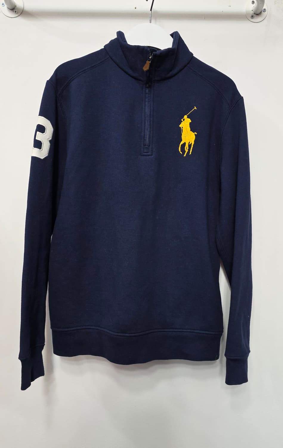 폴로 랄프로렌 여성 기모 반집업 상품이미지1