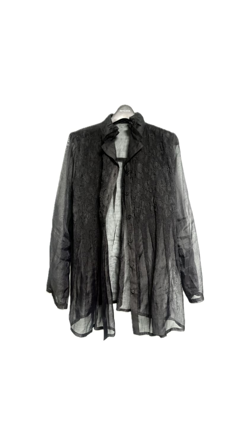 일본 빈티지 고스 블랙 셔츠 상품이미지2