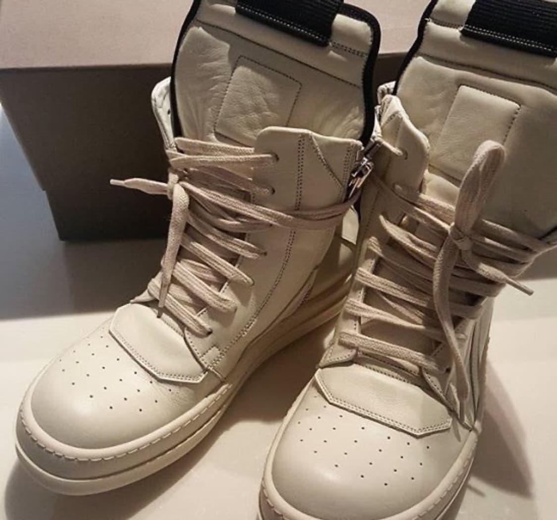 (구매원해요) 릭오웬스 지오바스켓 밀크 42,43 구합니다. 상품이미지1