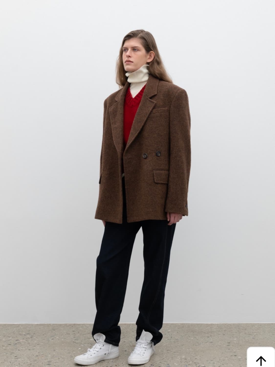 Rrace 울더블 자켓(브라운) 상품이미지3