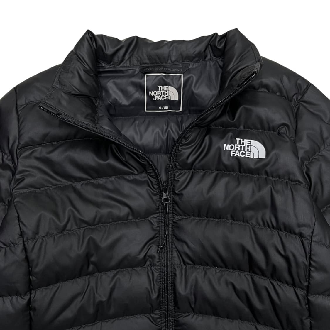 노스페이스 블랙 경량 패딩 S (여성용) 상품이미지5