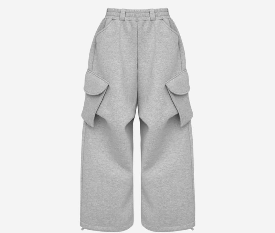 MJD X 코인서울 와이드 카고 스웻 팬츠 상품이미지1