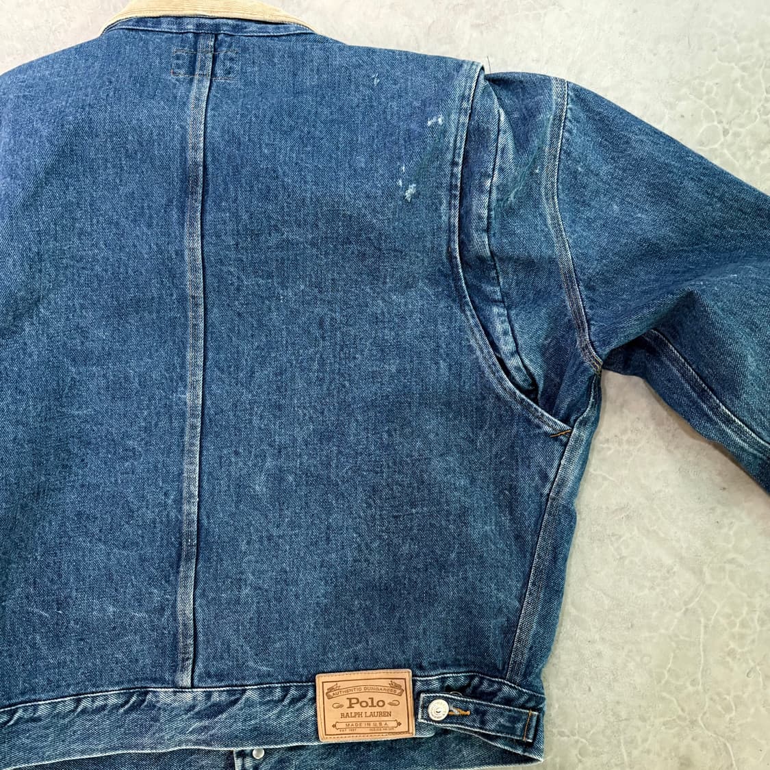 [XL] 폴로 랄프 로렌 덩가리 데님 트러커 자켓 칸예 김원중 상품이미지10