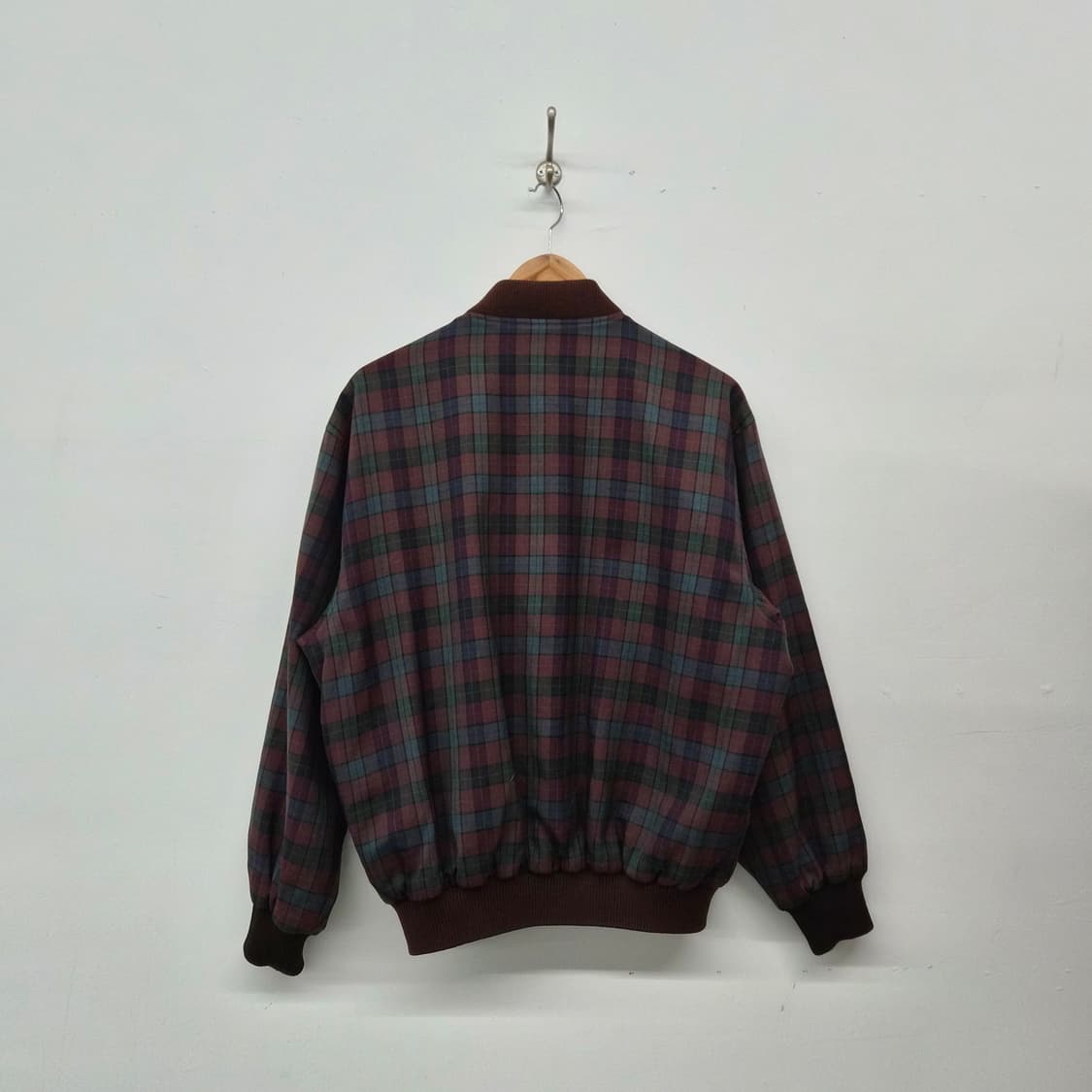 라코스테 리버시블 체크 네이비 자켓 남녀공용 L 상품이미지5