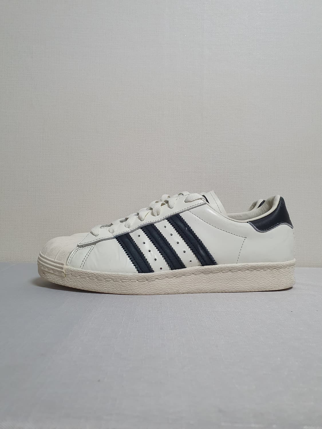 265mm 아디다스 슈퍼스타 80s 빈티지 디럭스 상품이미지4