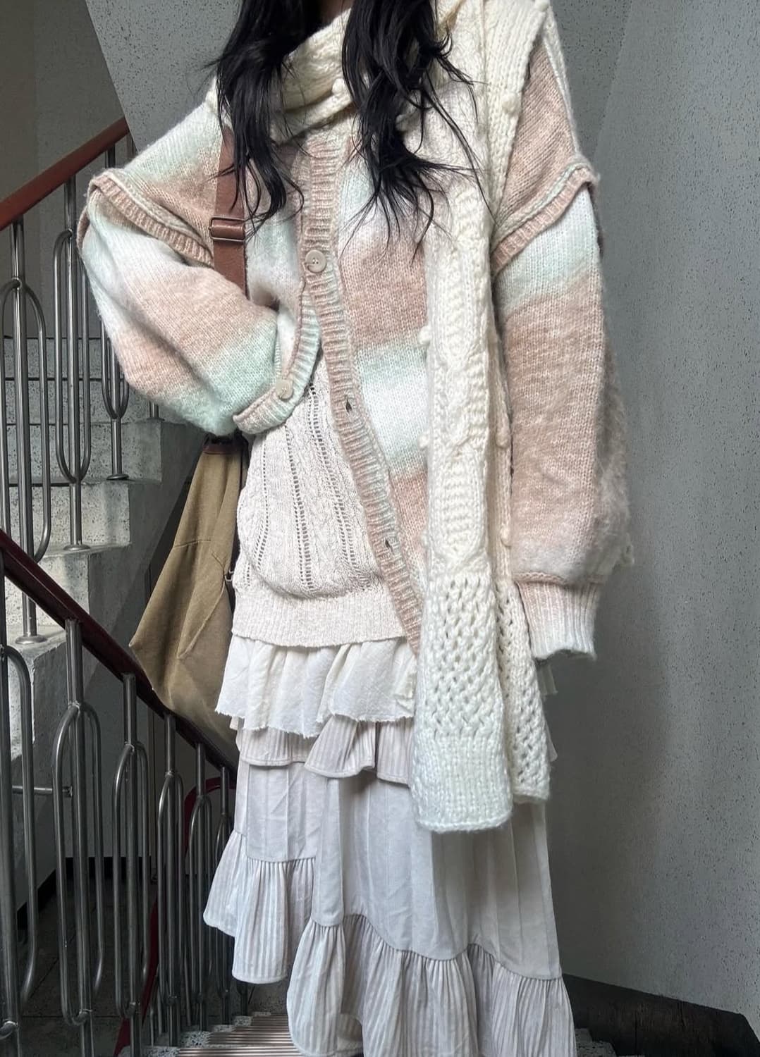 미라이클립 빈티지 일본 삿포로 코디 세트/선가든파티 스윙잉 크루 상품이미지5