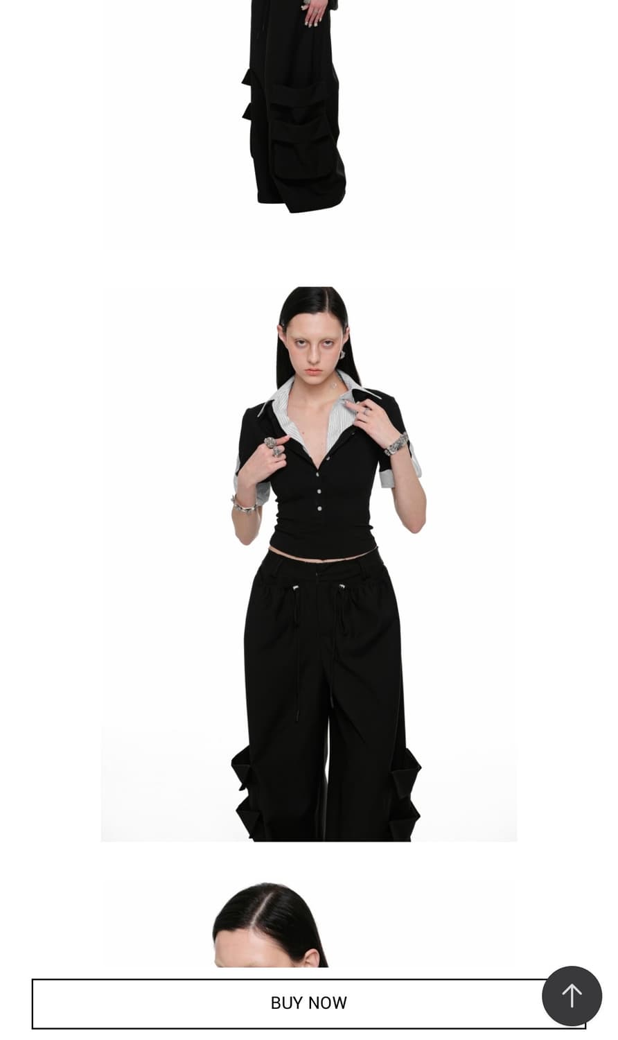 1JINN STUDIO 브이넥 셔츠 올드런드리 cor 상품이미지1