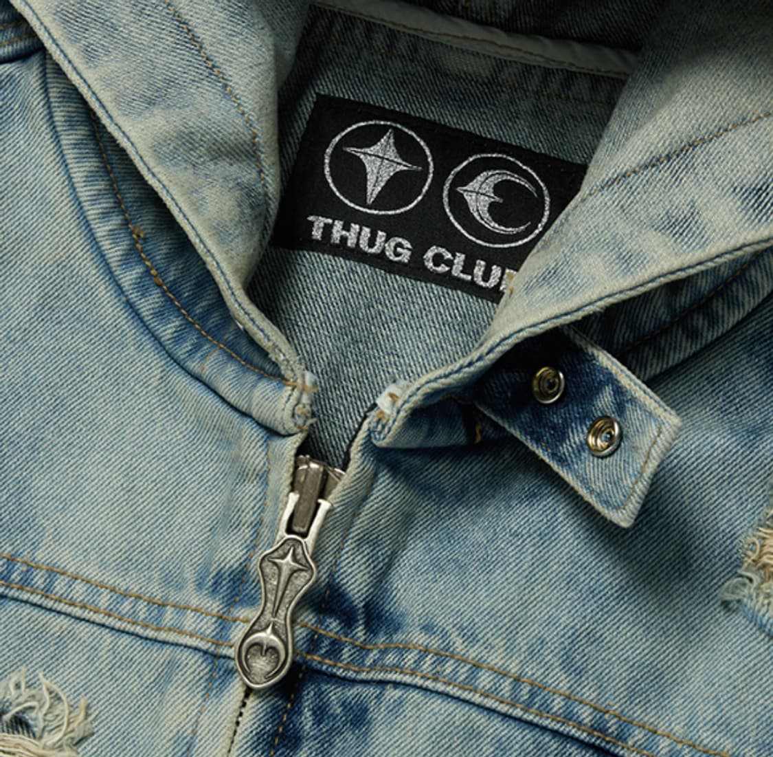 TC Denim Zip-up Hoodie 상품이미지3