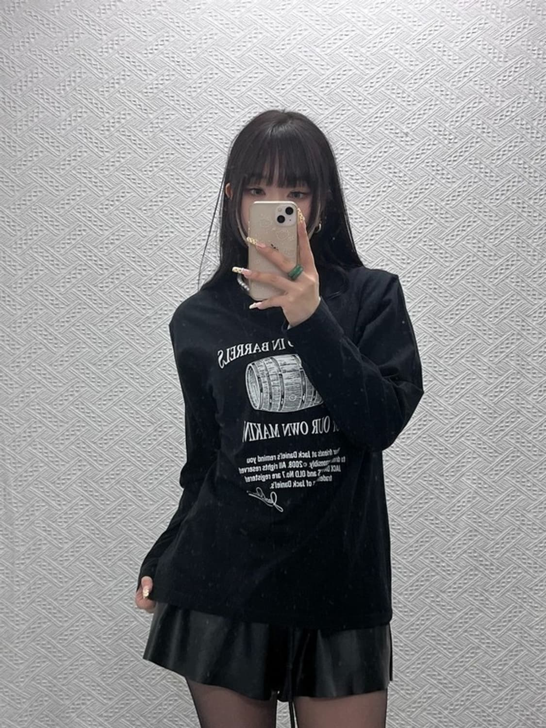 잭다니엘 희귀 올드스쿨 스트릿 빈티지 롱슬리브 90 C09716 상품이미지2