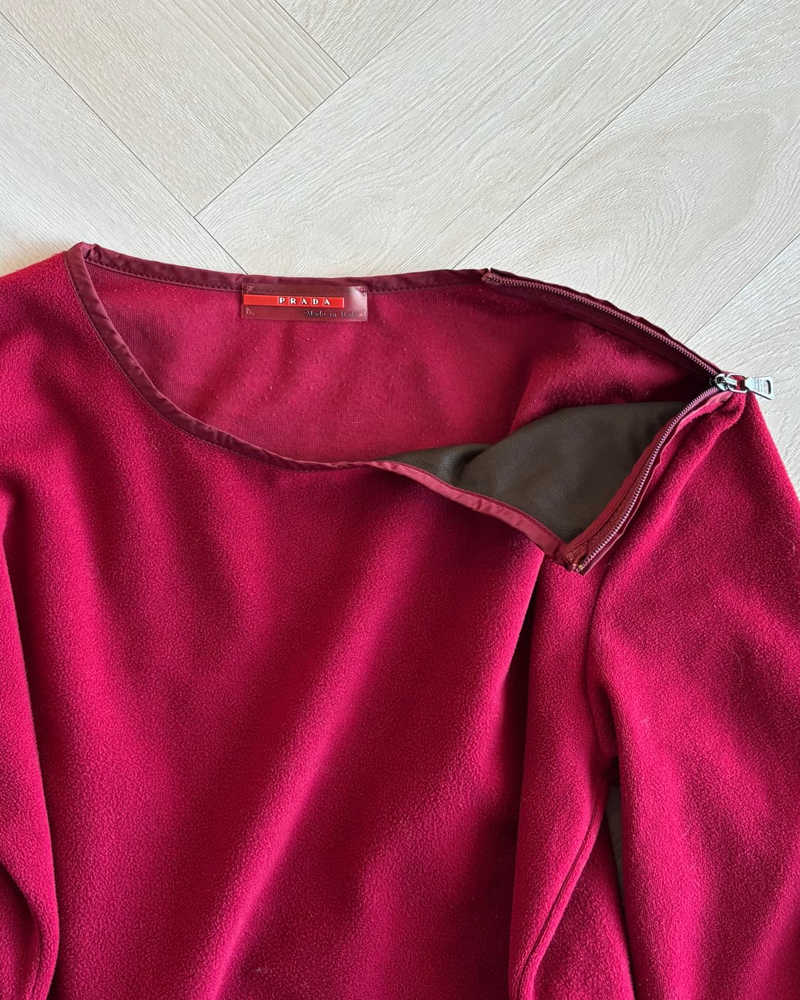 프라다 스포츠 토글 플리스 fw1999 상품이미지4