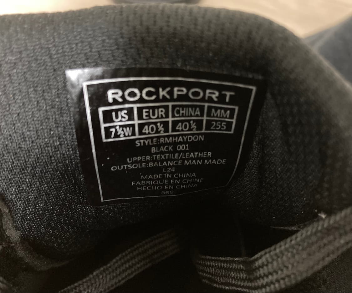 락포트 헤이든 스니커즈 255(260) 판매 상품이미지7