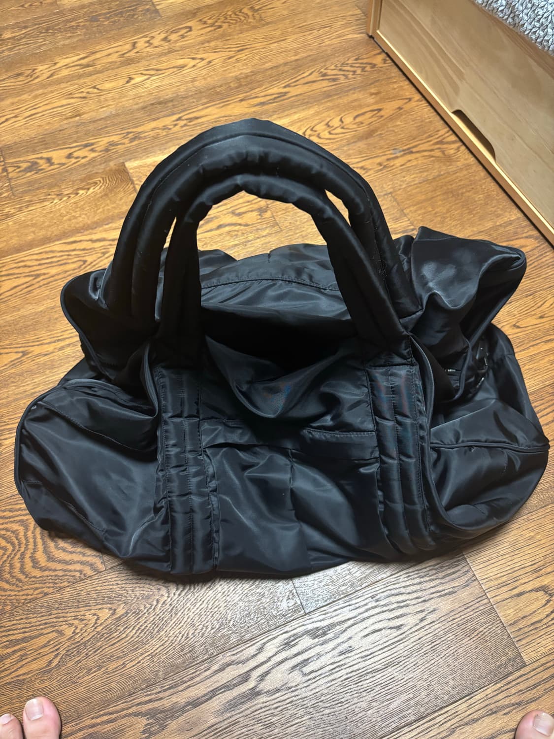 [급처] 엔타이어스튜디오 더플백 블랙 상품이미지2