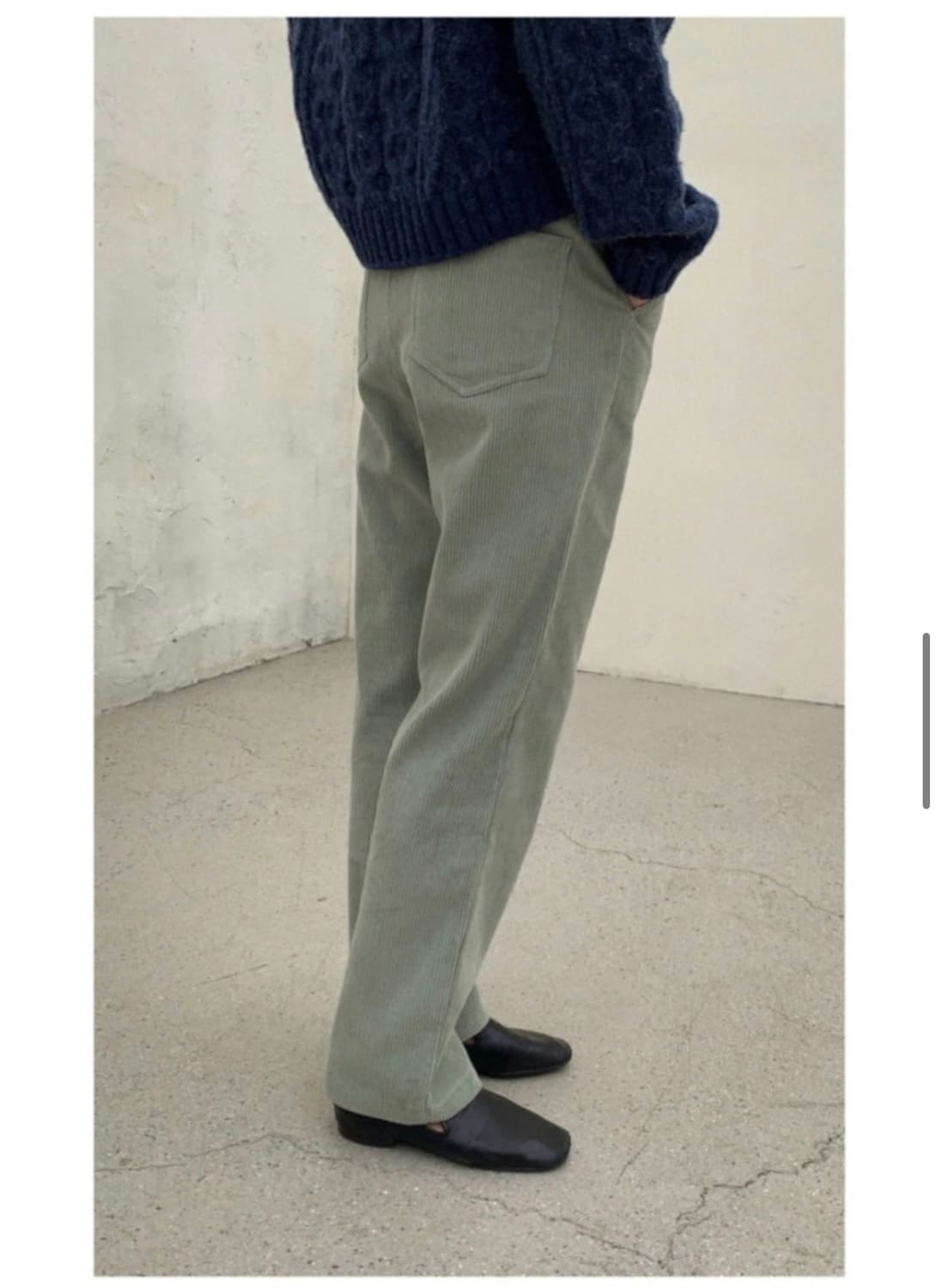 시엔느 세인트 코듀로이 팬츠 M 상품이미지5