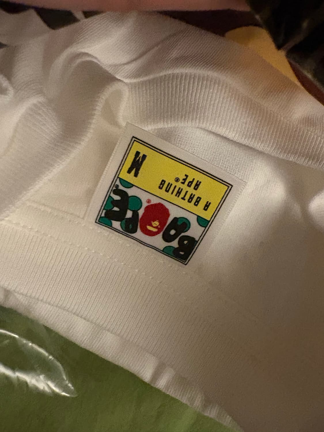 BAPE Japan Ape Head T-Shirt White 상품이미지4