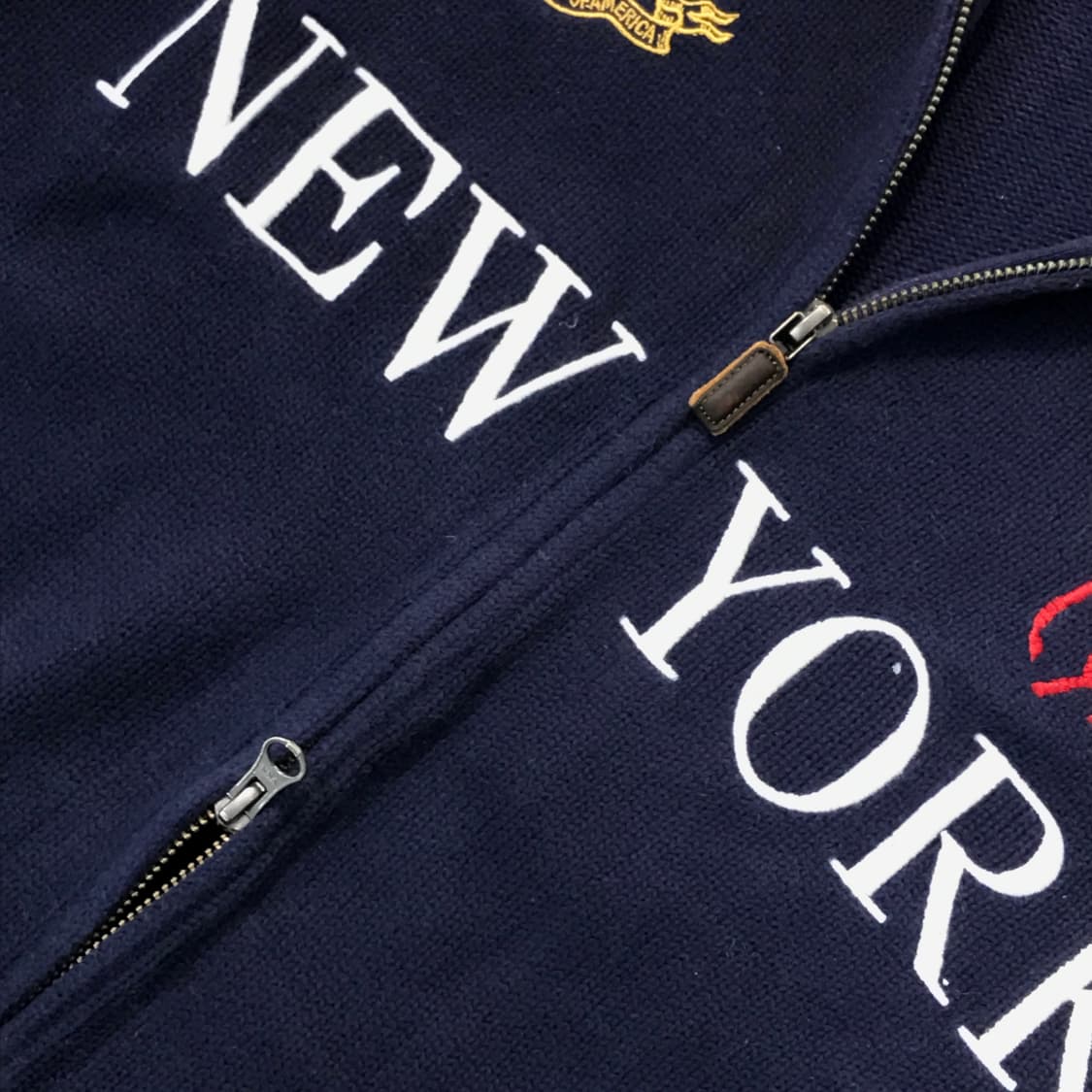 폴로랄프로렌 PRL 자수 네이비 투웨이 집업 남성 105  상품이미지4