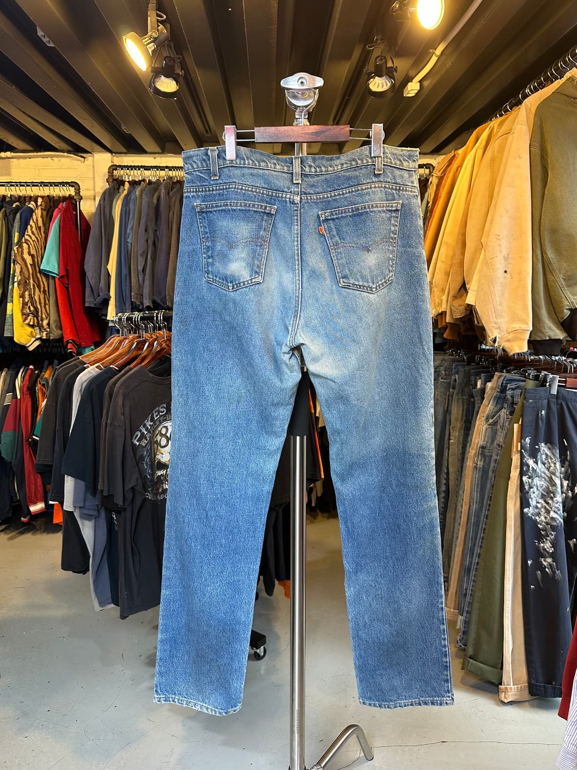 90s 리바이스 오렌지탭 데님 팬츠 36x34 made in usa 상품이미지2