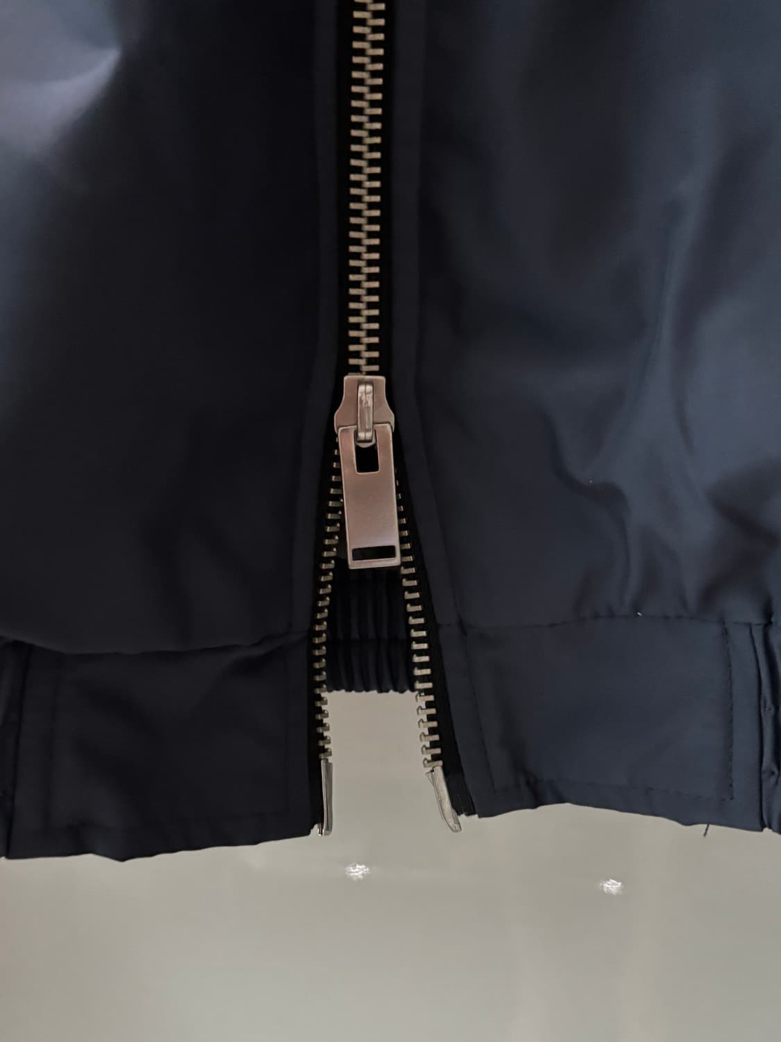 Leey BALANCE BOMBER JACKET IVORY 상품이미지4