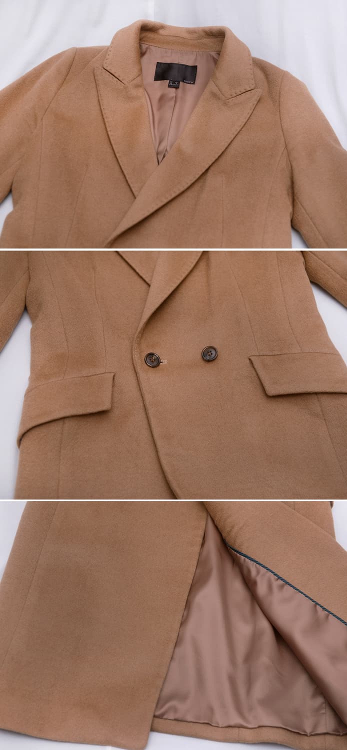 TNGT.W 캐시미어 클래식 더블 코트 (85 / 44-55) 상품이미지4