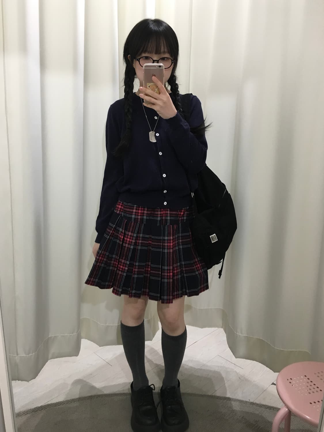 프레피/스쿨룩 상하의 세트 상품이미지2