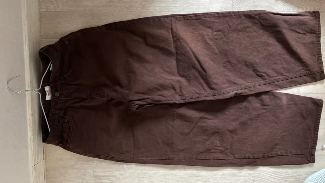 OOTJ 와이드 팬츠 브라운 상품이미지2