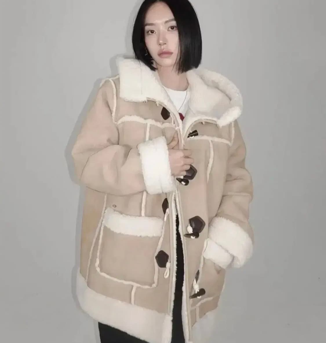 페일제이드 더플 시어링 무스탕 택 달린 새상품 판매 상품이미지1