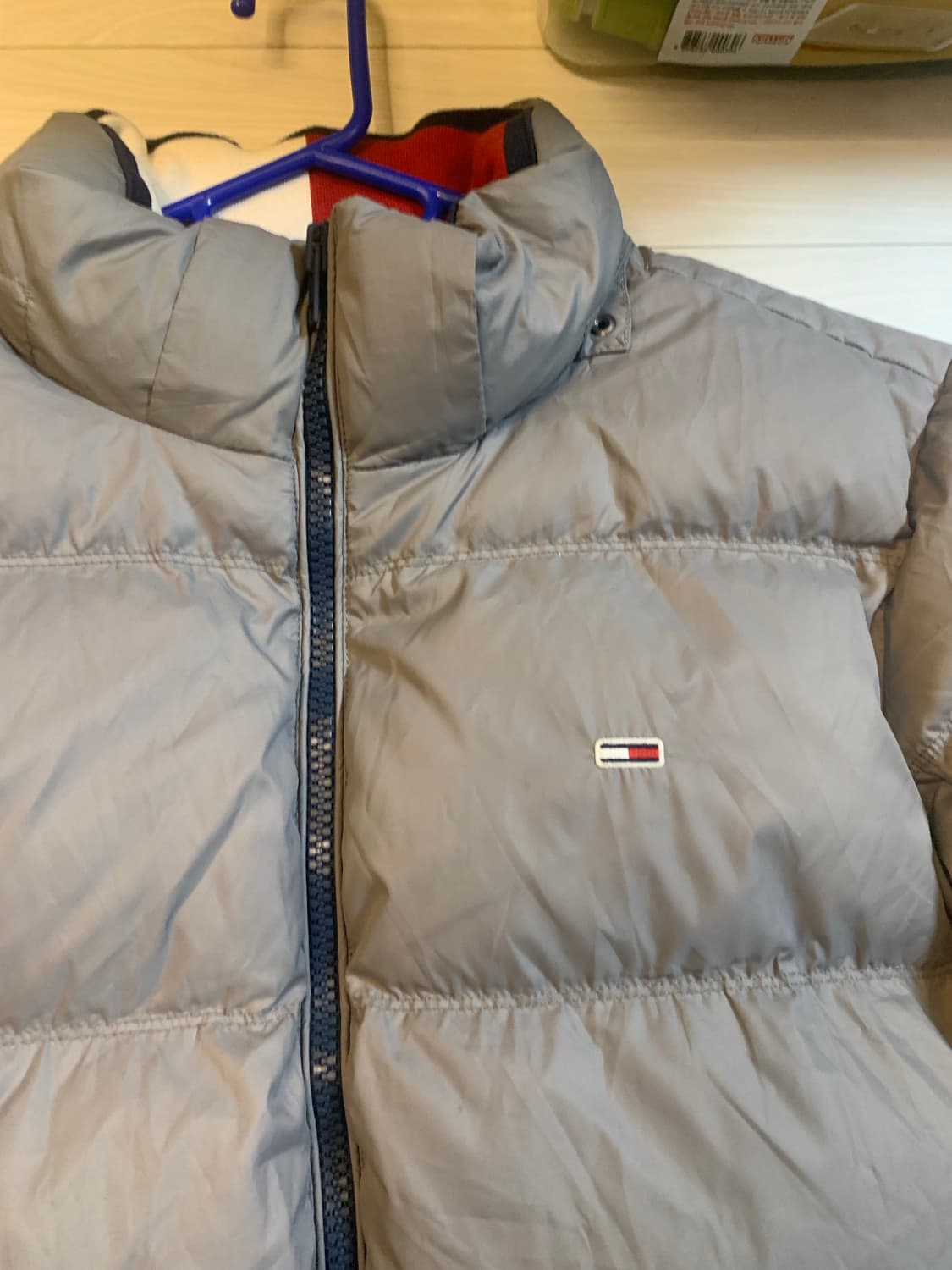 타미진스 그레이 패딩 xl 상품이미지4