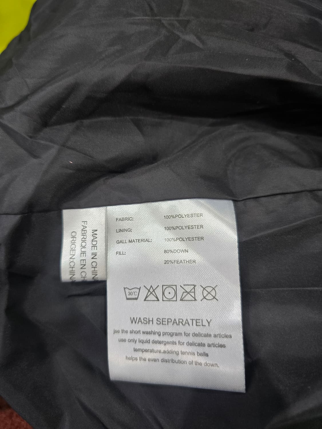 SHARELANTV 카키 라쿤털 패딩 40 상품이미지8