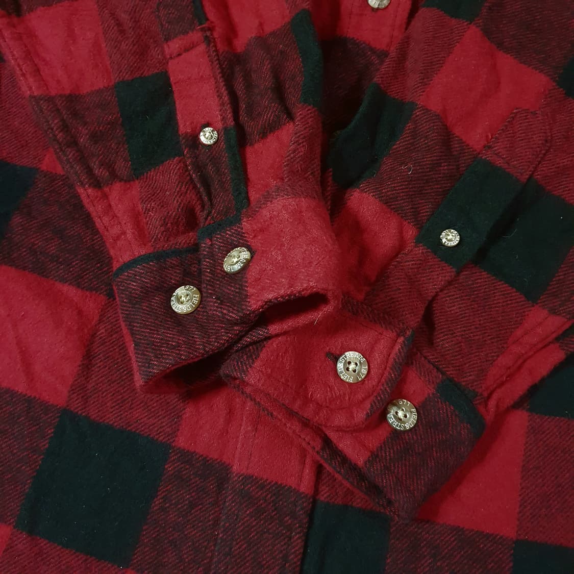 필드앤스트림 버팔로 체크 셔츠 자켓 L 상품이미지5