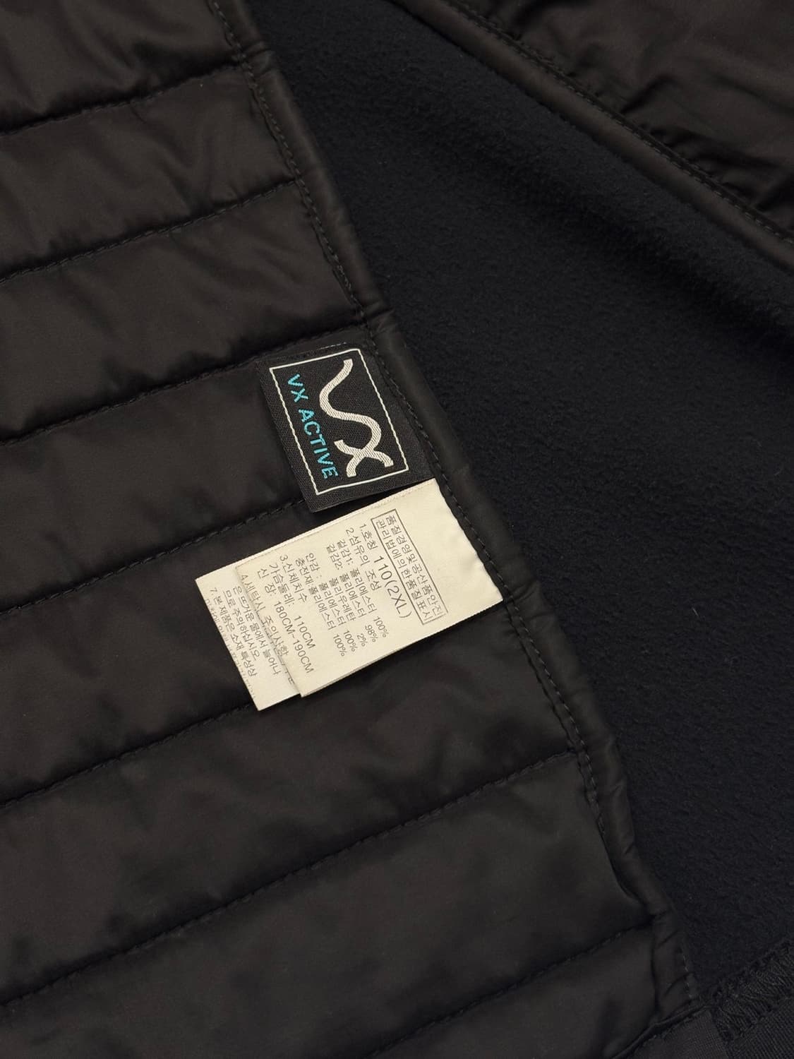 노스페이스 블랙 경량 패딩 상품이미지4