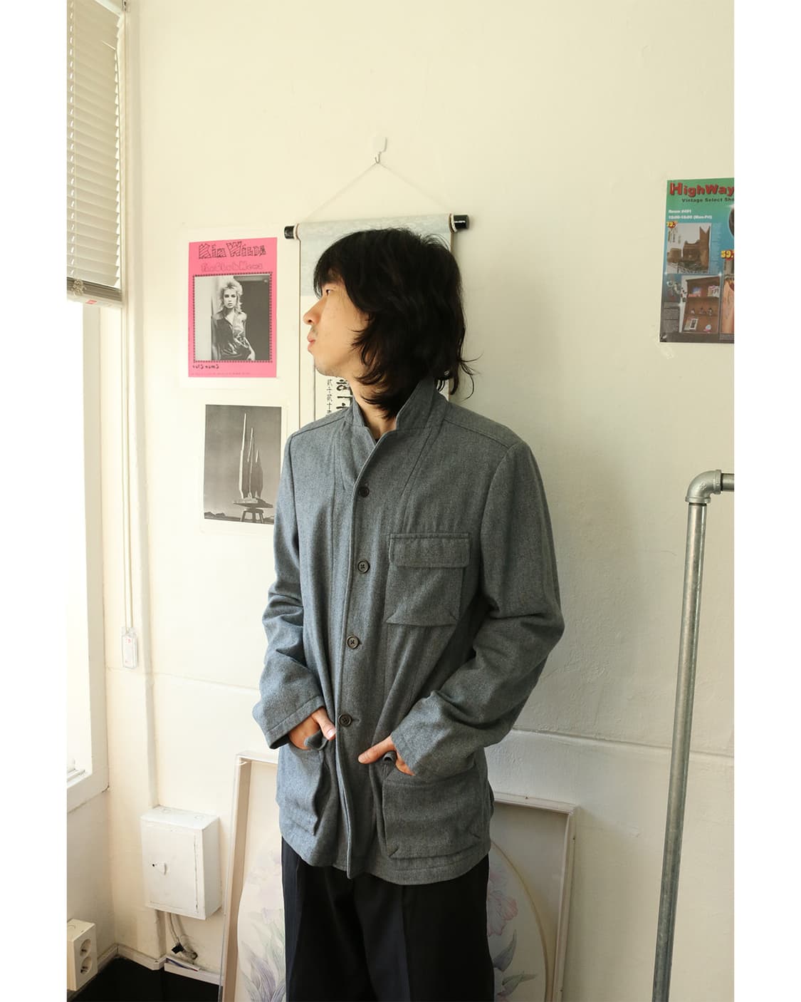 드리스 반 노튼 울 블레이저  상품이미지2