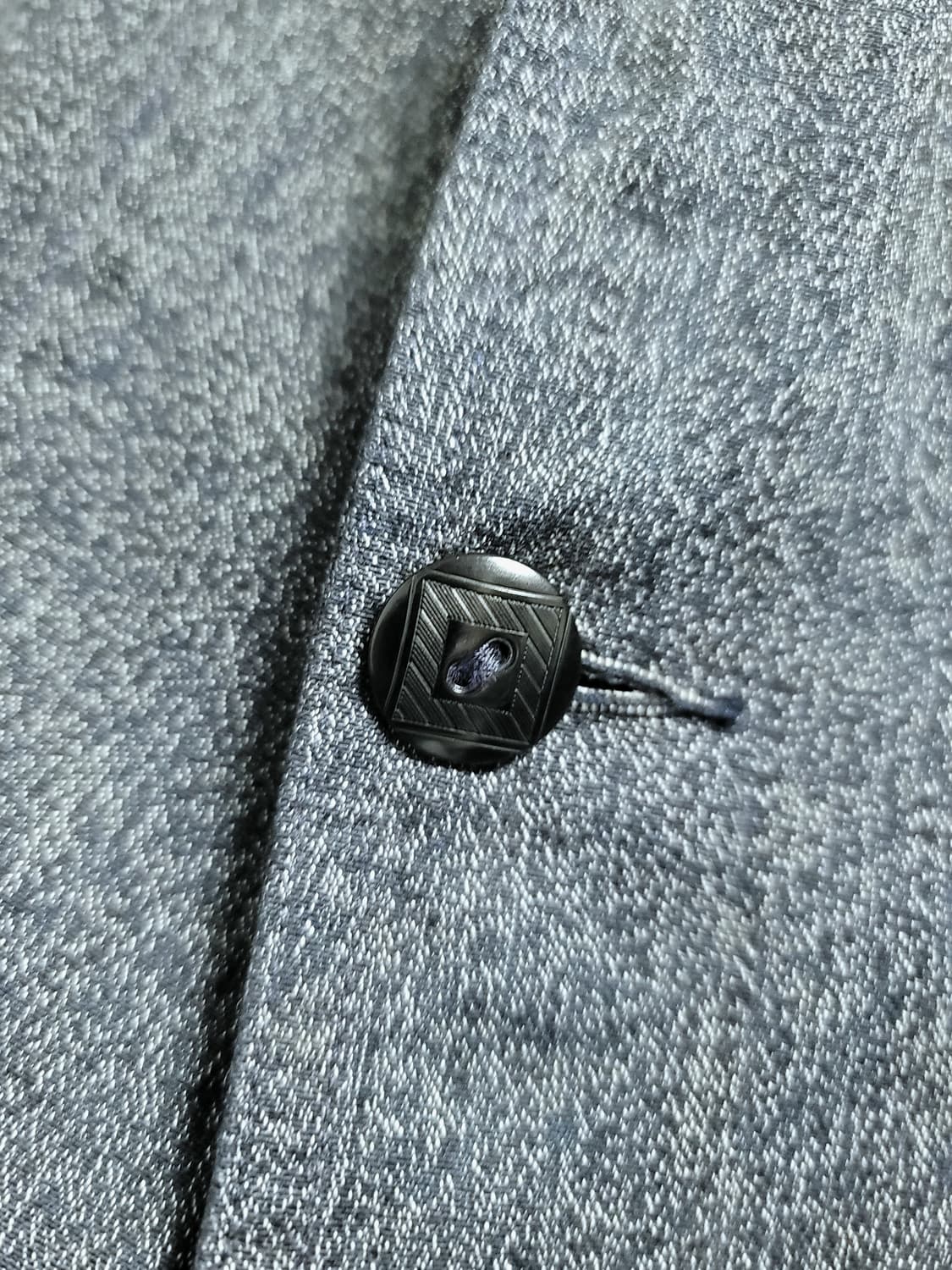 더블알엘 인디고 솔트앤페퍼 샴브레이 3버튼 테일러드 워크자켓 상품이미지4