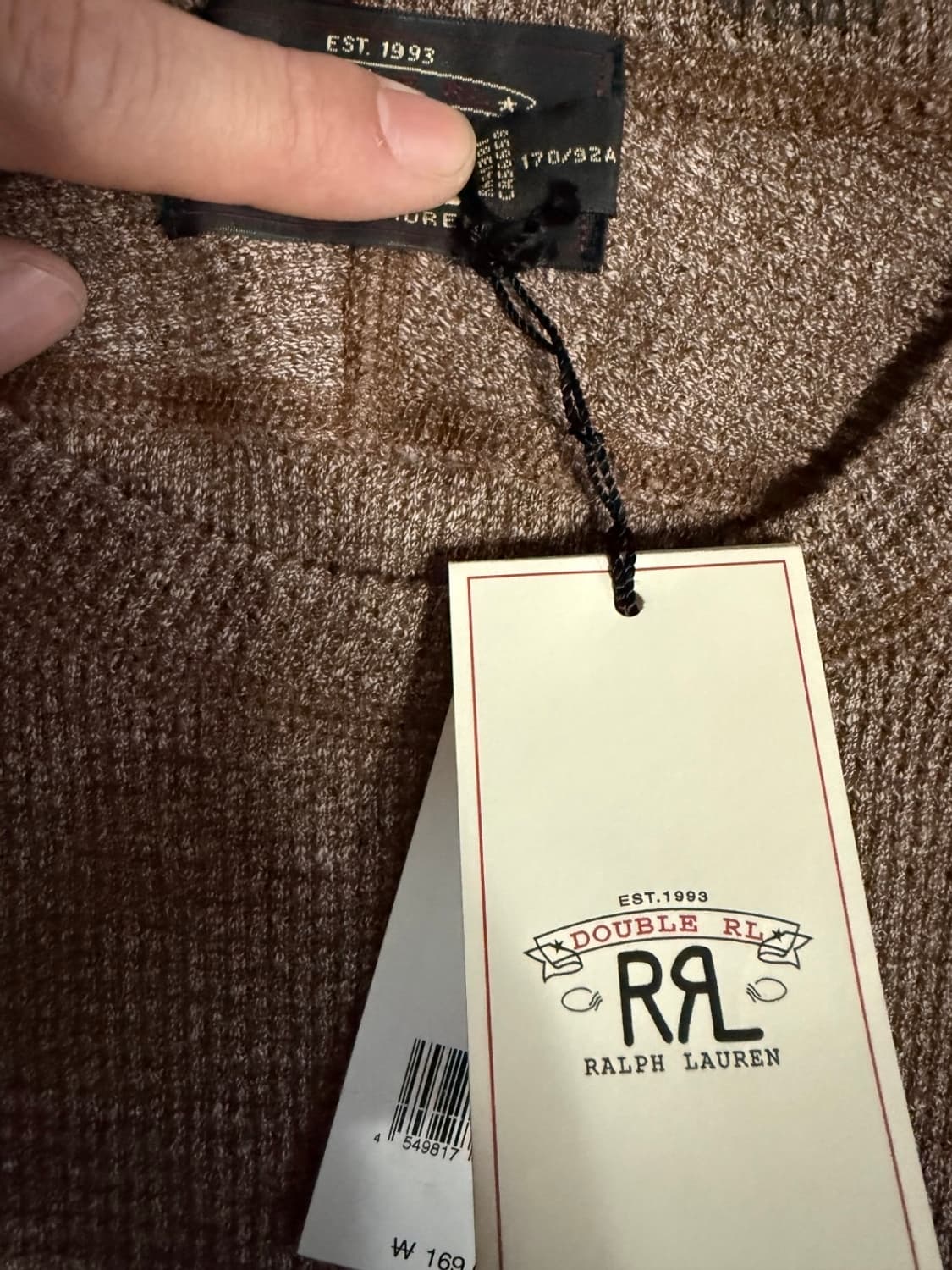 RRL 와플 크루넥 상품이미지3