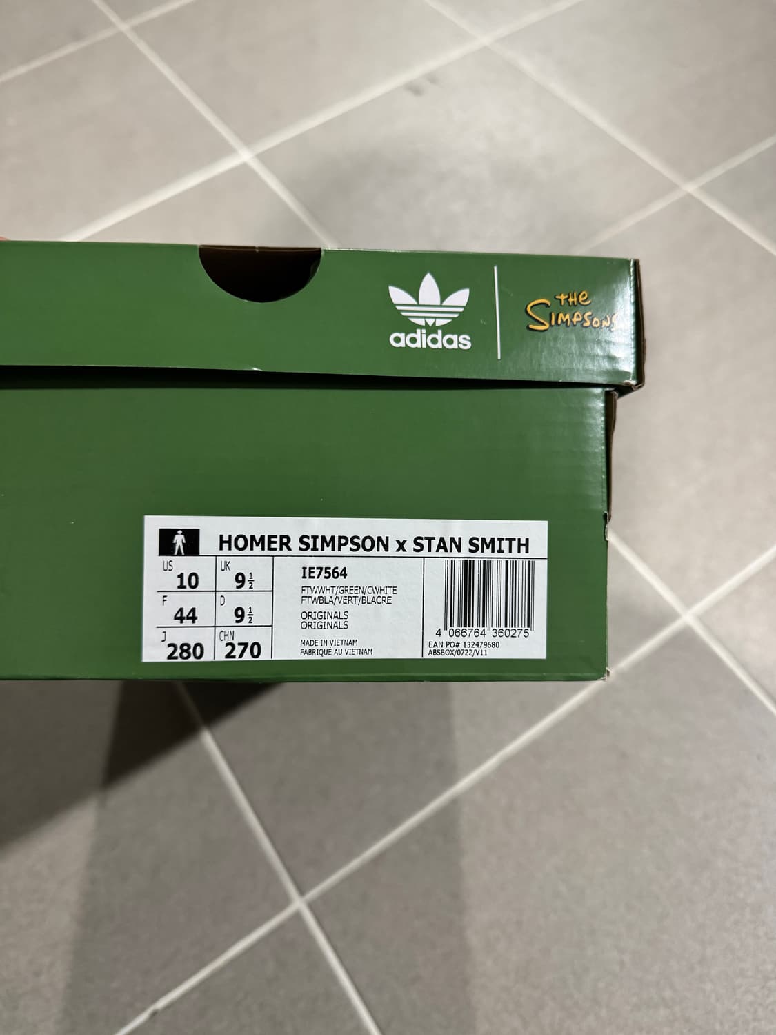 호머 심슨 x 아디다스 스탠스미스 상품이미지5