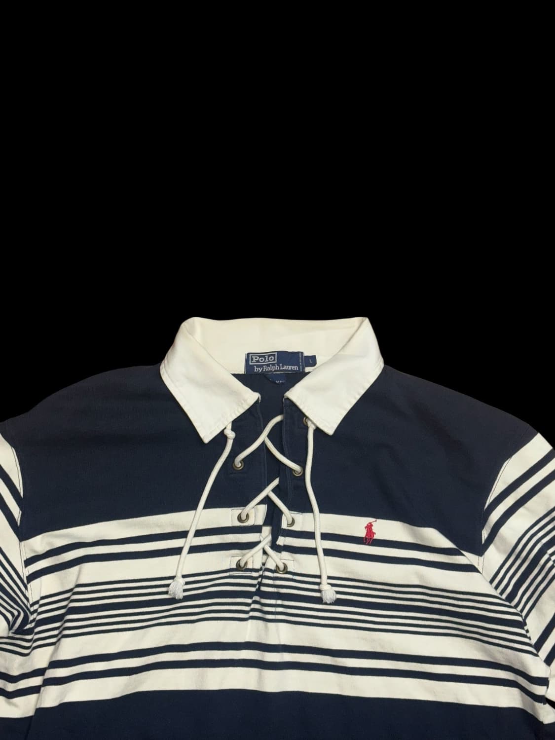 폴로 랄프로렌 레어 럭비티셔츠 레이스  상품이미지2