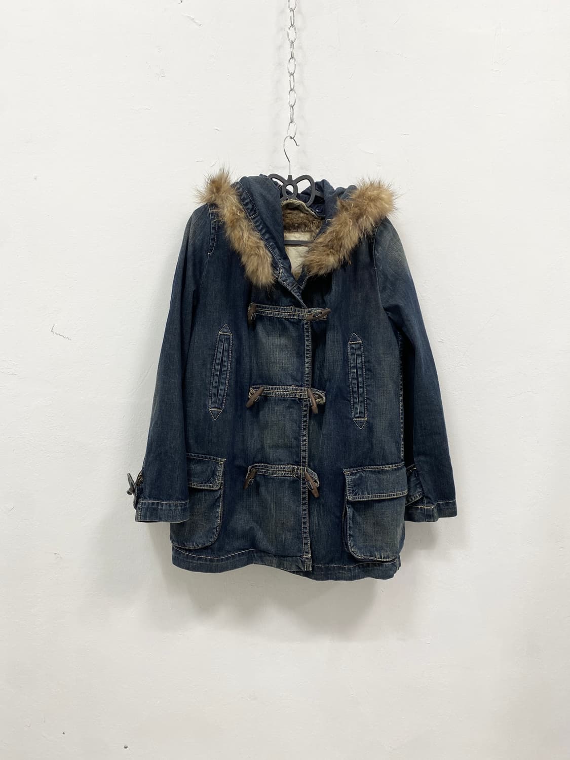 [CEPO] y2k 떡볶이 야상 청자켓 상품이미지3