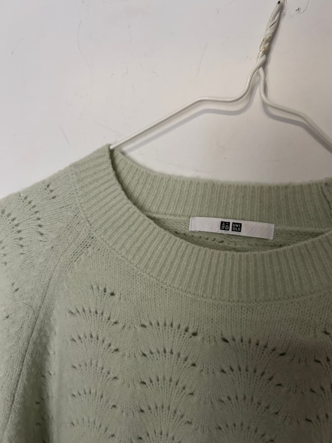 유니클로 민트 니트 상품이미지2