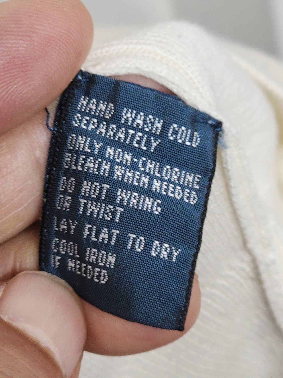 (XXL) 랄프로렌 폴로 빅사이즈 조끼 아이보리 피마코튼 베스트  상품이미지5