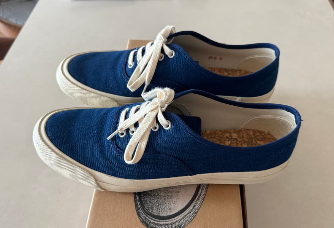 둑슈즈(Doek shoes) 옥스포드 네이비 상품이미지3